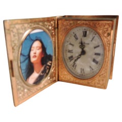 Vintage Photo Frames and Clock in Shape of a Book