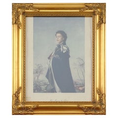 Vintage-Foto, Königin Elisabeth „Herzliche Majestät der Königin“