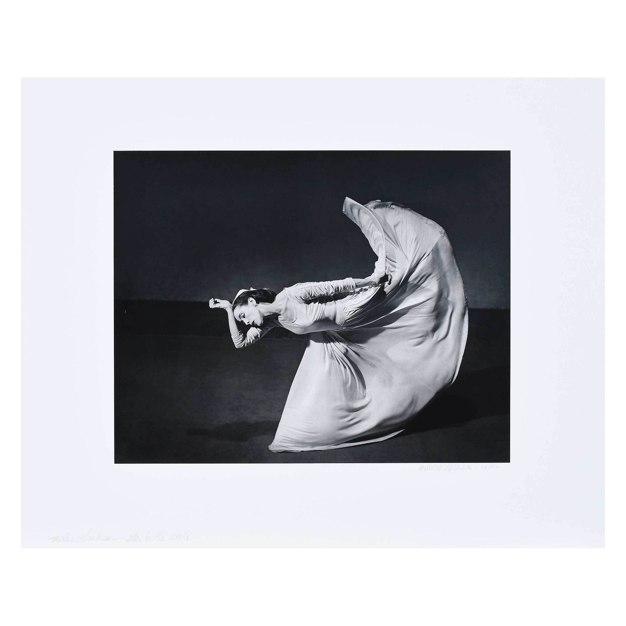Martha Graham Brief an die Welt, Vintage-Fotografie (amerikanisch) im Angebot