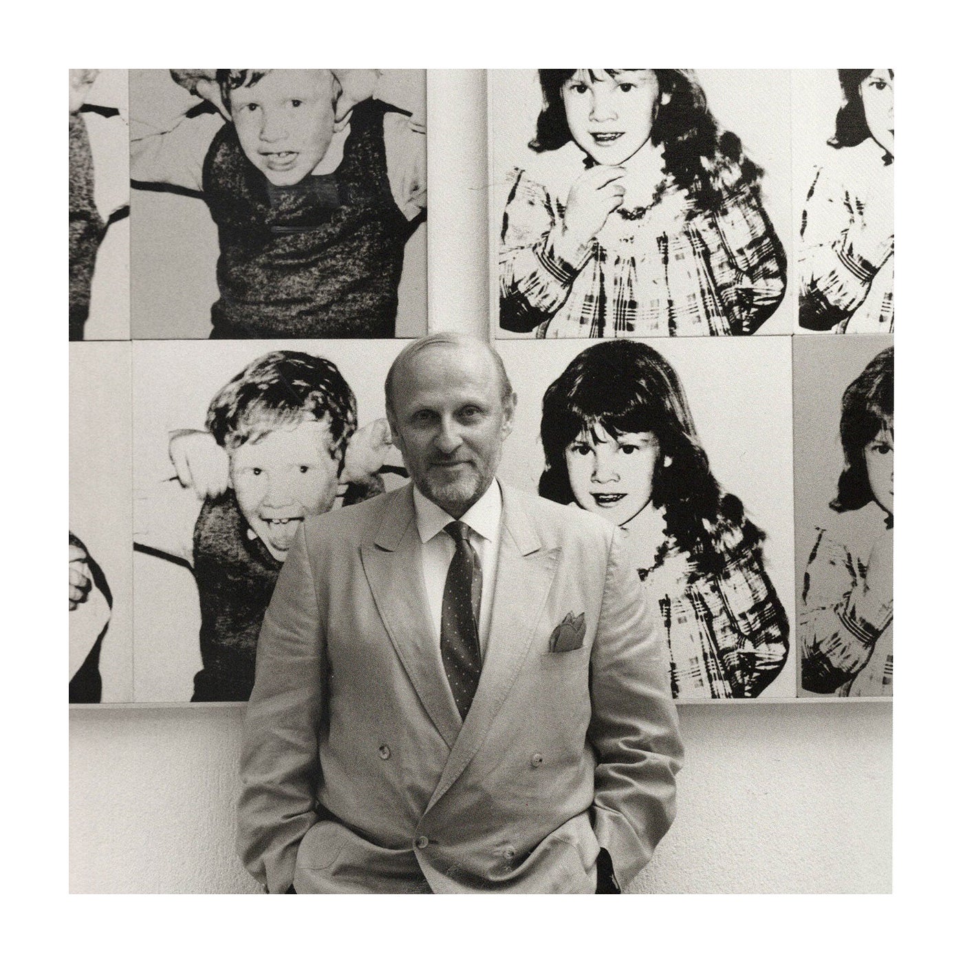 Vintage-Fotografie von Bruno Bischofberger, 1985