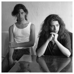 Vintage Photograph of Doug & Mark Starn, 1987, Boston