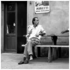 Vintage Photograph of Enzo Cucchi, 1986, Rome