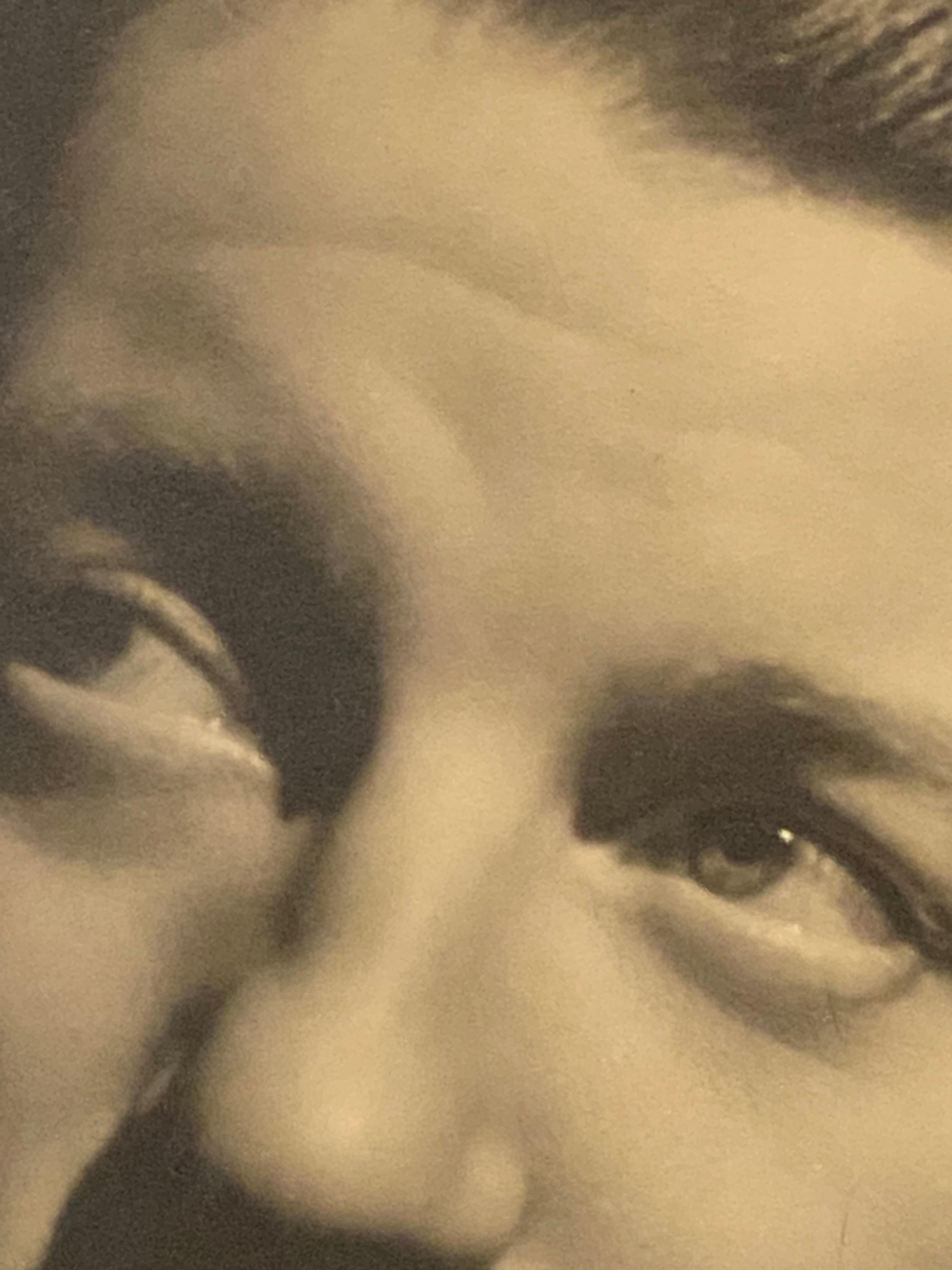Vintage-Fotografie von Jean Gabin auf Silberpapier von Teddy Piaz's (Moderne) im Angebot