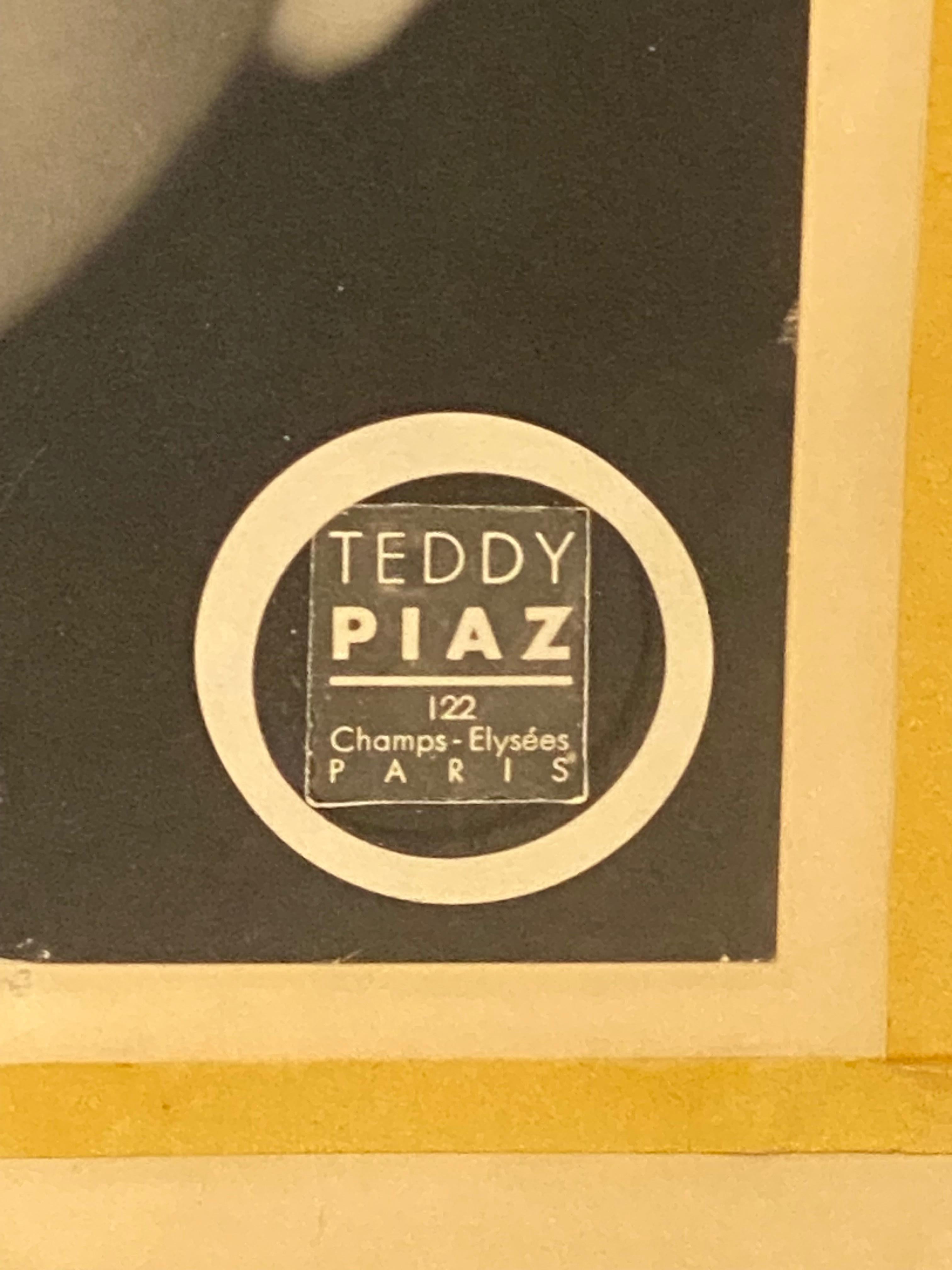 Vintage-Fotografie von Jean Gabin auf Silberpapier von Teddy Piaz's (Französisch) im Angebot