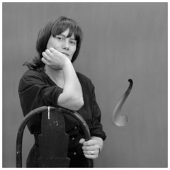 Vintage Photograph of Moira Dryer, 1989, NYC