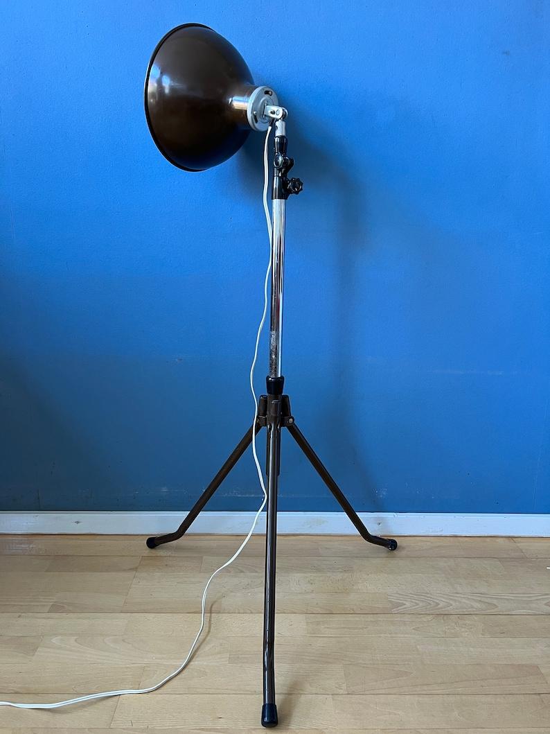 Metal Vintage Photography Floor Lamp, 1970s For Sale