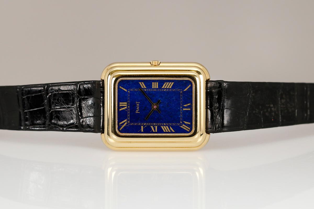 Men's Vintage Piaget 18k Yellow Gold Beta-21 Quartz Wristwatch, Circa 1970s