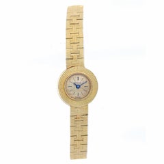 Piaget Ladies Yellow Gold Vintage Manual Wristwatch Ref 3733