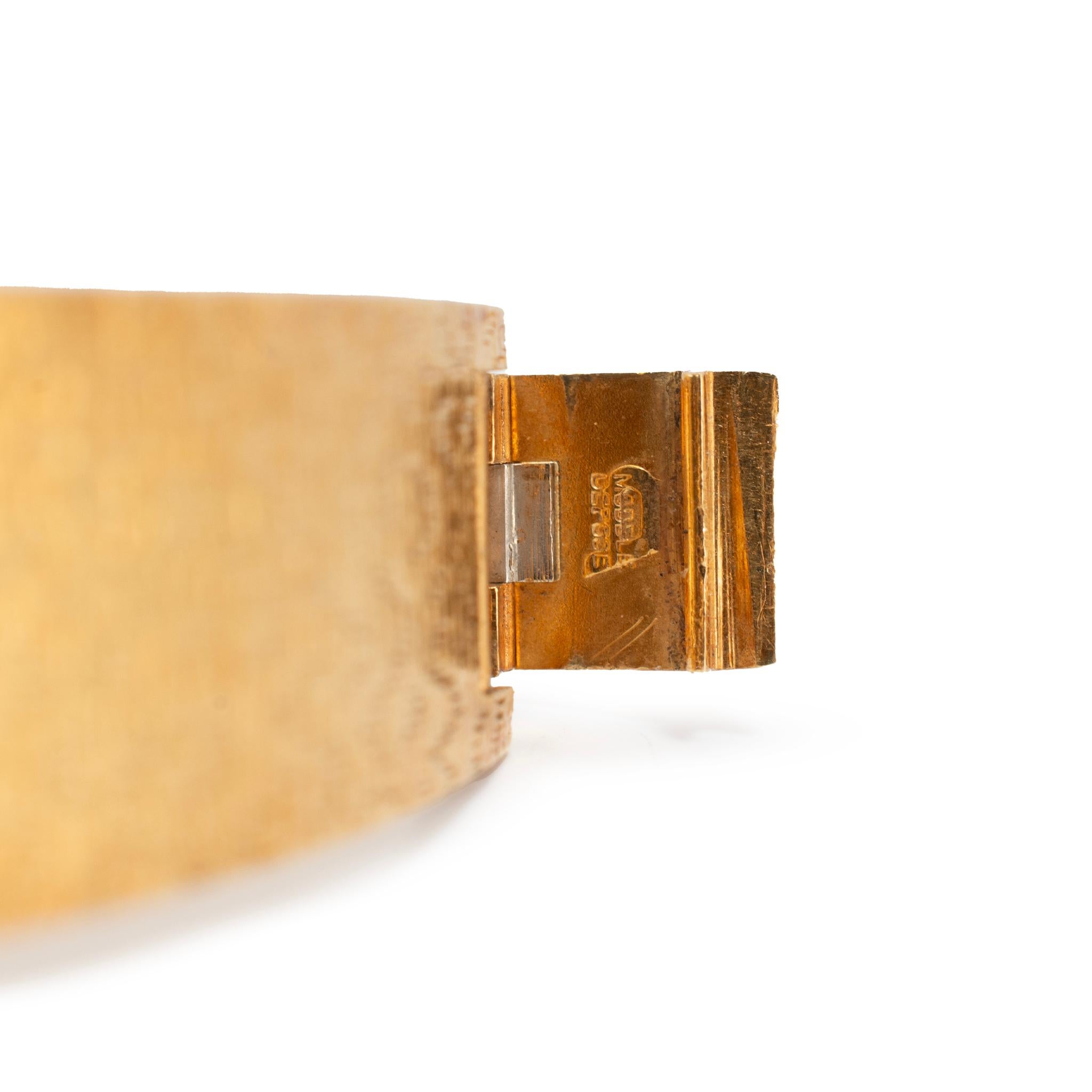 Vintage By Piaget 24MM 9805 B 68 18K Gold Diamant Neiman Marcus Lapis Zifferblatt Uhr im Angebot 4