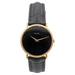 Montre-bracelet vintage Piaget Altiplano en or jaune 18 carats à remontage manuel, réf. 9025