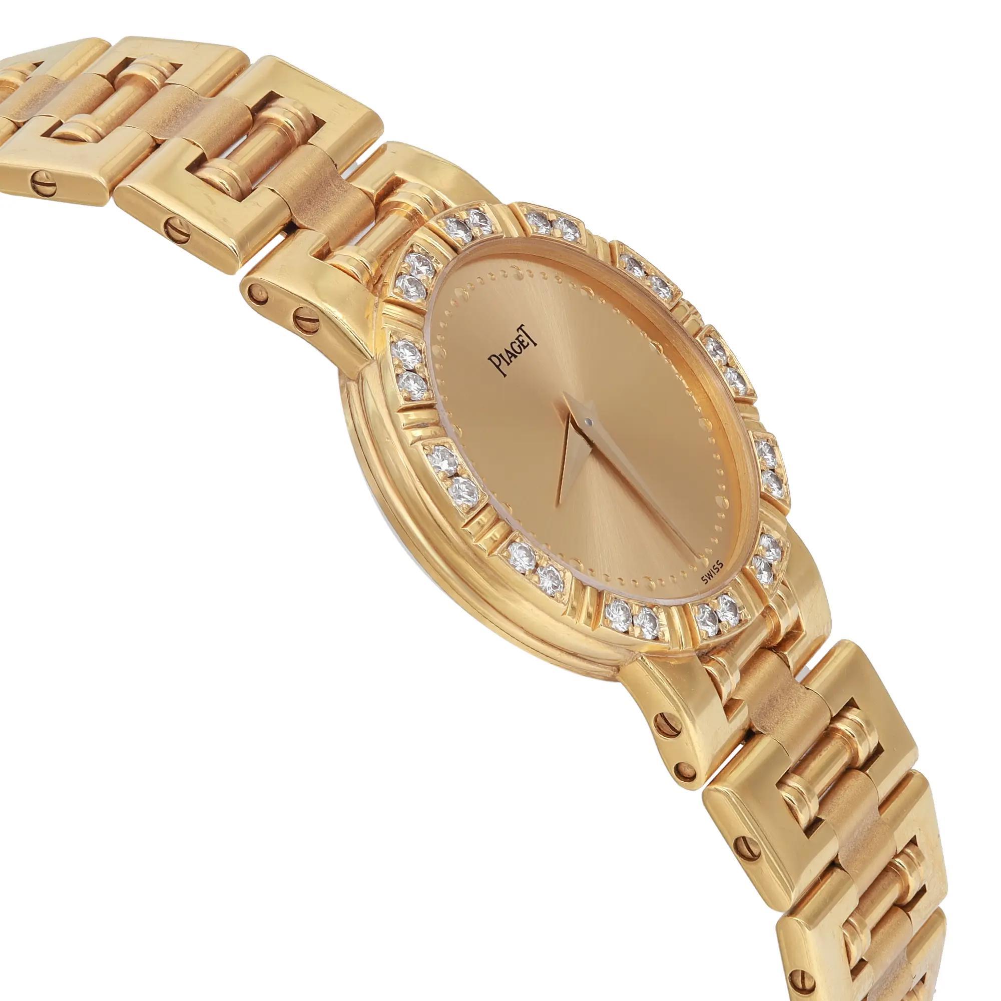 piaget women's watch with diamonds