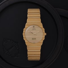 Vintage Piaget DayDate Model 15562C701 18 Karat Yellow Gold Box