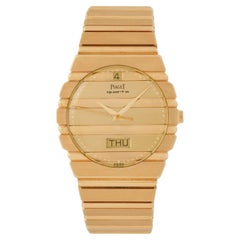 Vintage Piaget DayDate Model 15562C701 18 Karat Yellow Gold Box