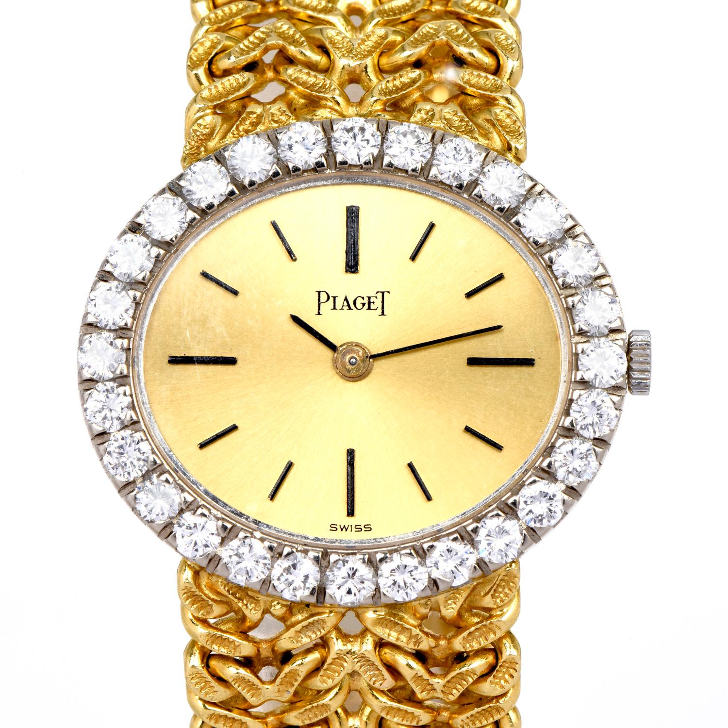 piaget oval watch