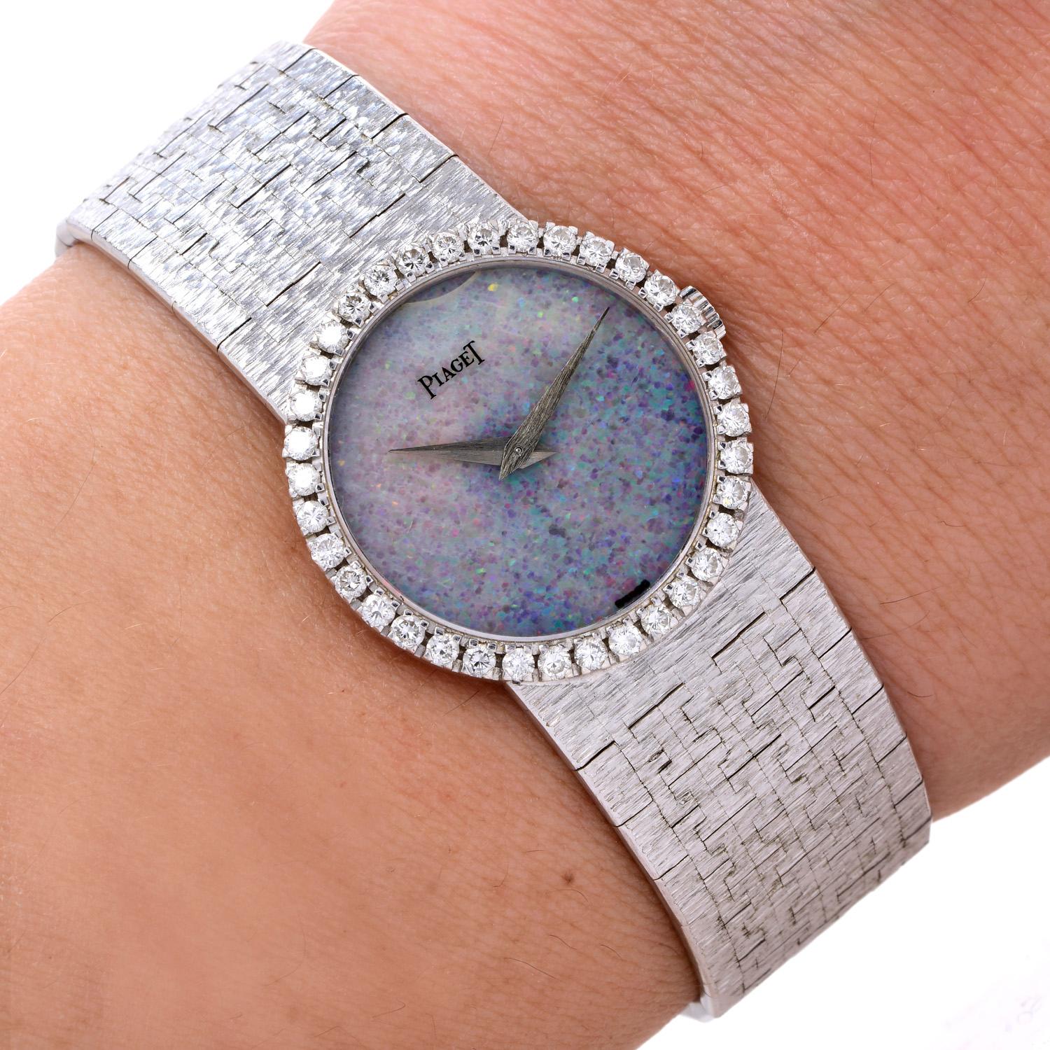 opal watch diamond