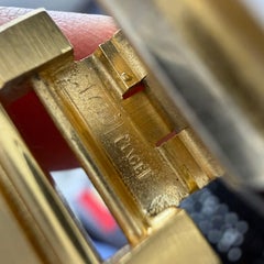 Vintage Piaget Polo 7131 C 701 18K Gold Integral Bracelet Watch