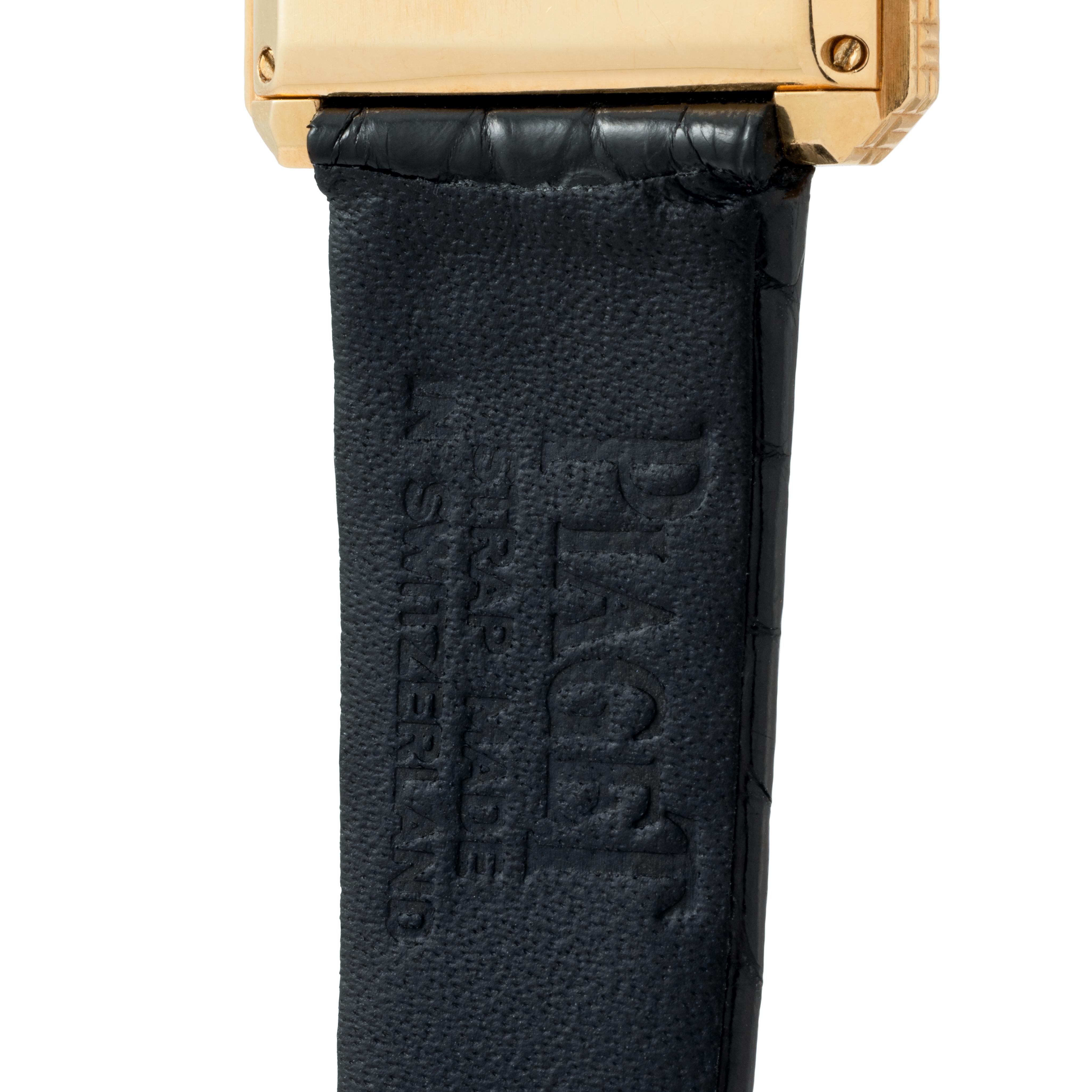 Piaget Protocole Hobnail vintage en or jaune 18 carats modèle 91543 Excellent état - En vente à New York, NY