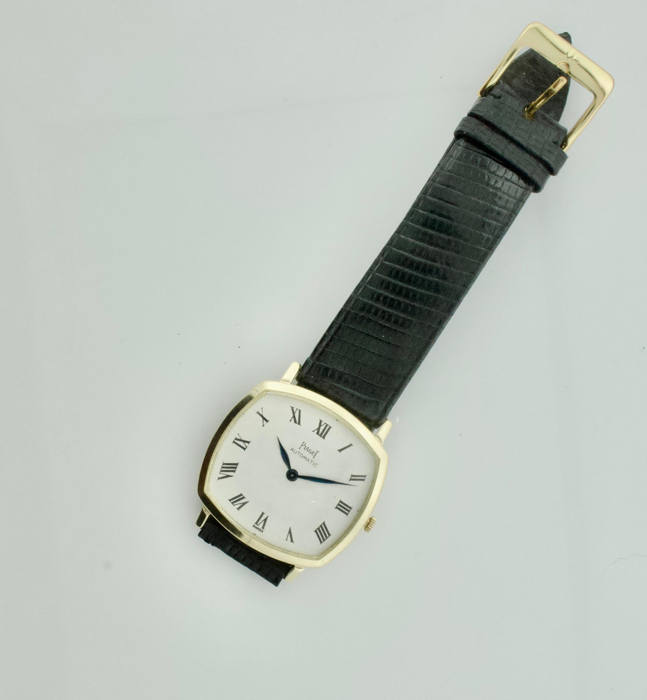 Vintage Piaget Watch Automatic Circa 1970's in 18k Unisexe en vente