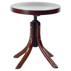 Vintage Piano Stool, Czechoslovakia 1960s