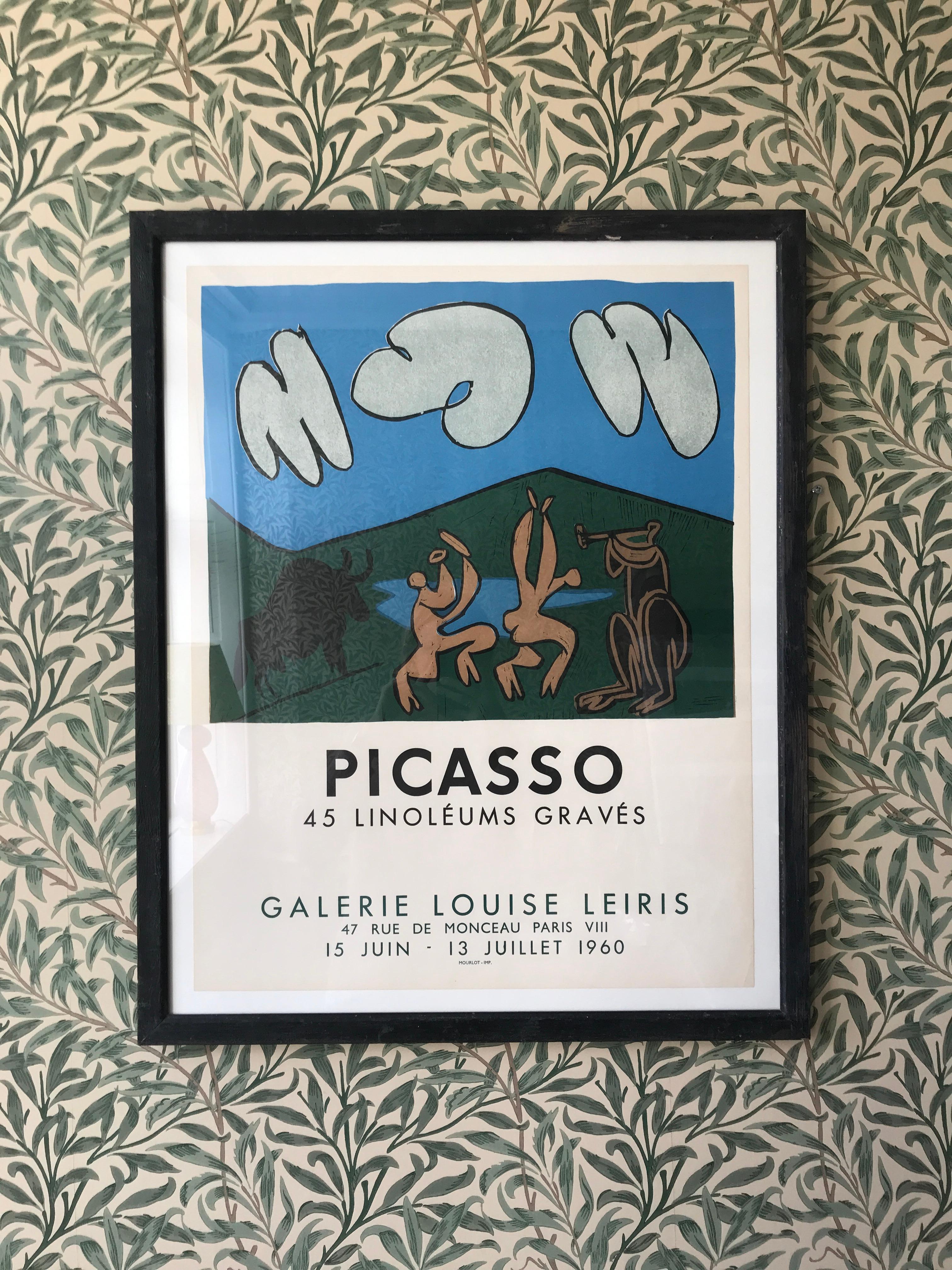vintage picasso poster