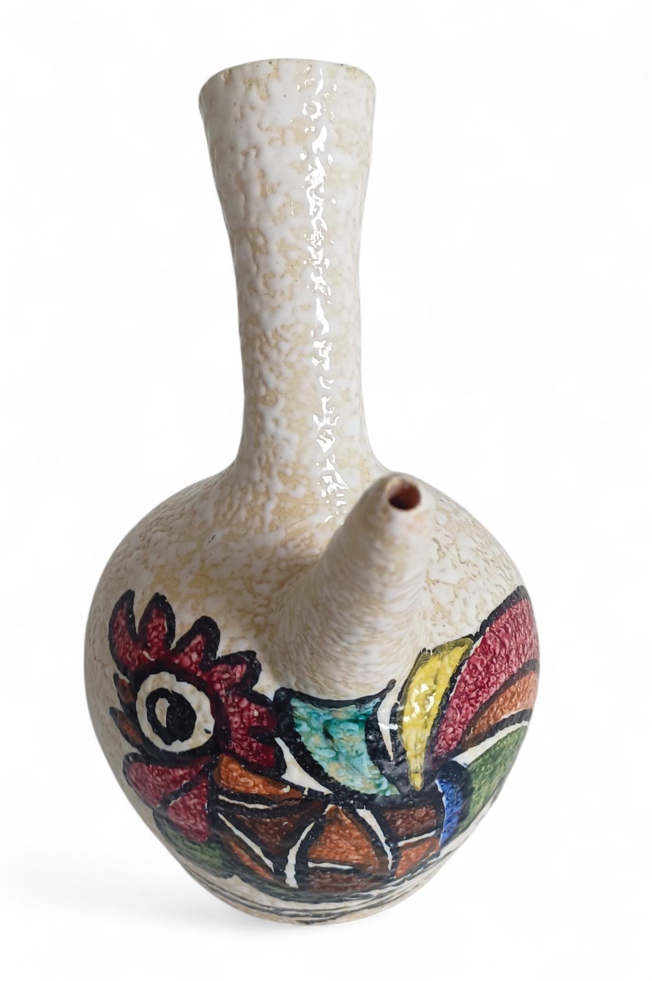 Vintage Picasso Stil Spanisch Studio Keramik Porron, 1960er Jahre im Angebot 10