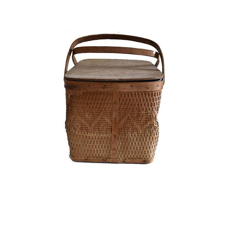 antique picnic basket