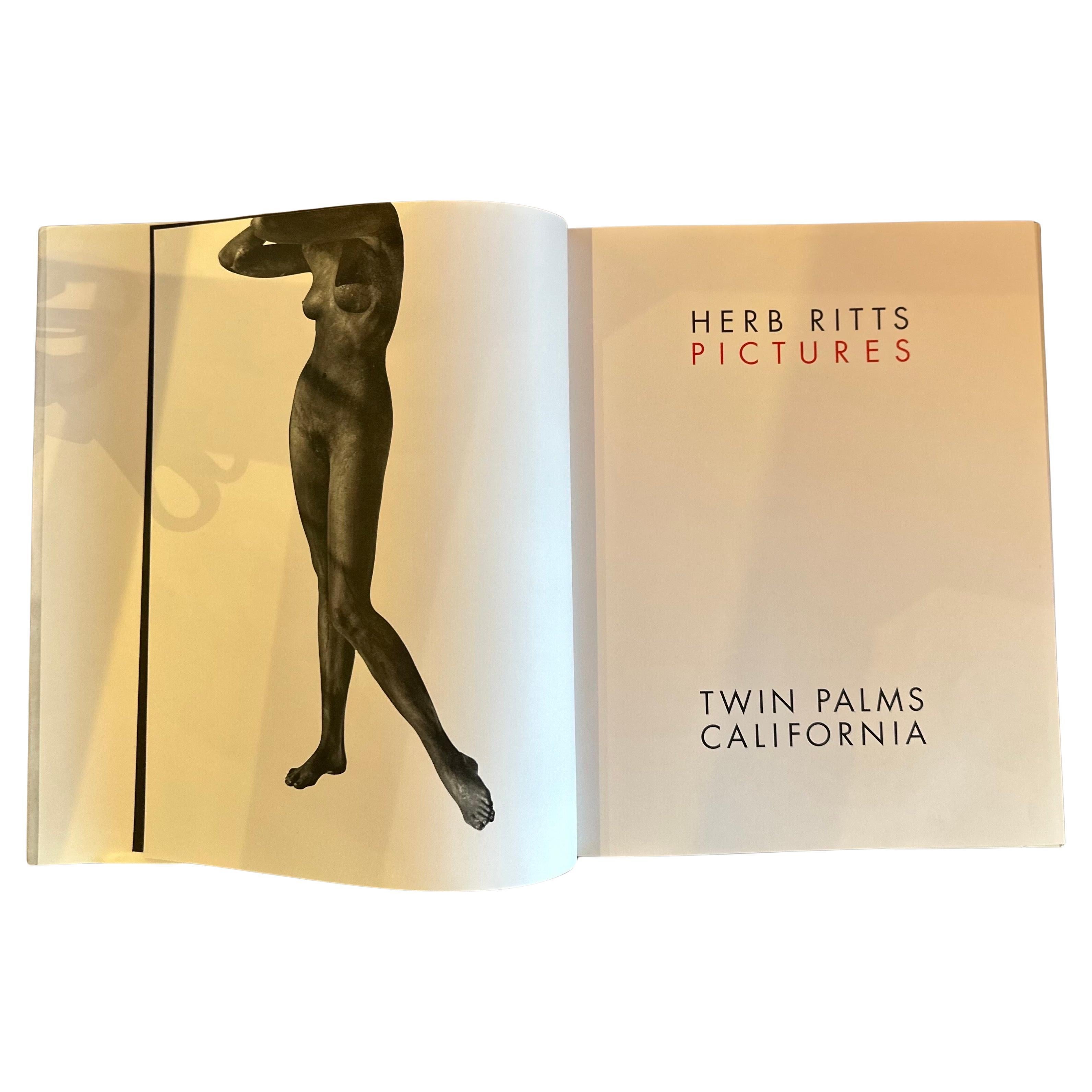 Vintage-Buch „Pictures“ von Herb Ritts, Vintage (amerikanisch) im Angebot