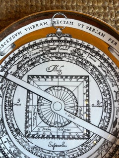 Vintage Piero Fornasetti Astrolabio Model 2 Celestial Compass Wall Plate Italy