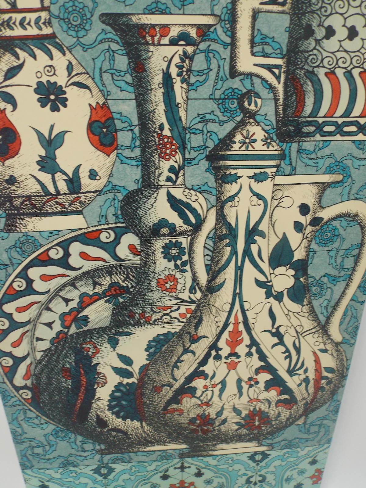 Panneau/plaque céramique vintage Piero Fornasetti en vente 1