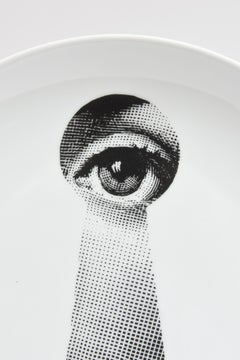 Vintage Piero Fornasetti Display Plate, Barney's New York Collection