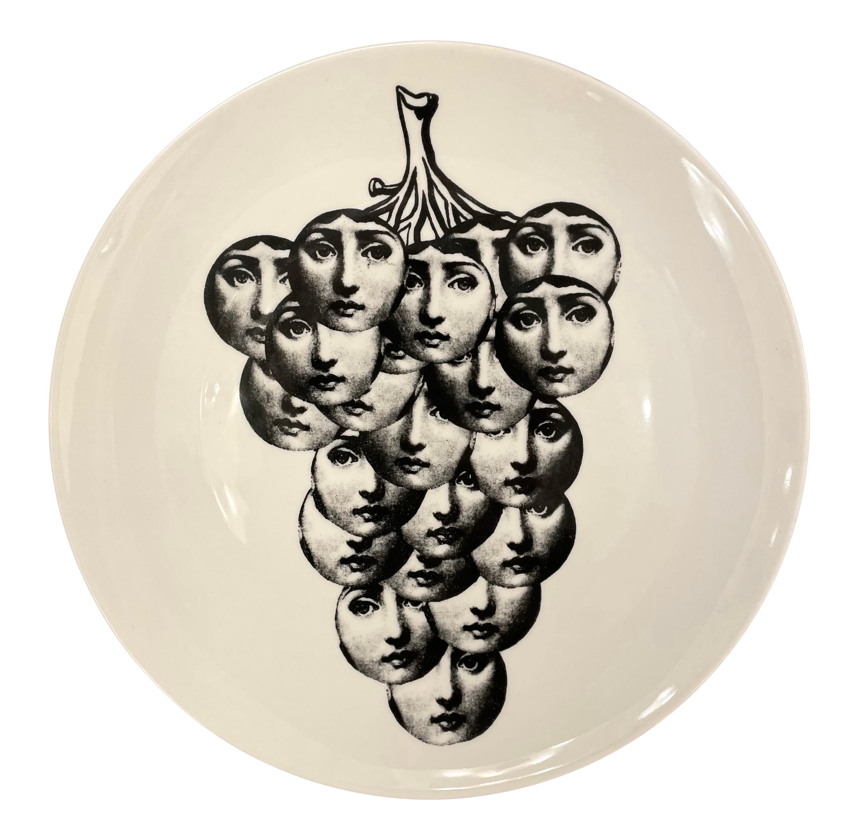 Vintage Piero Fornasetti Plates from the 