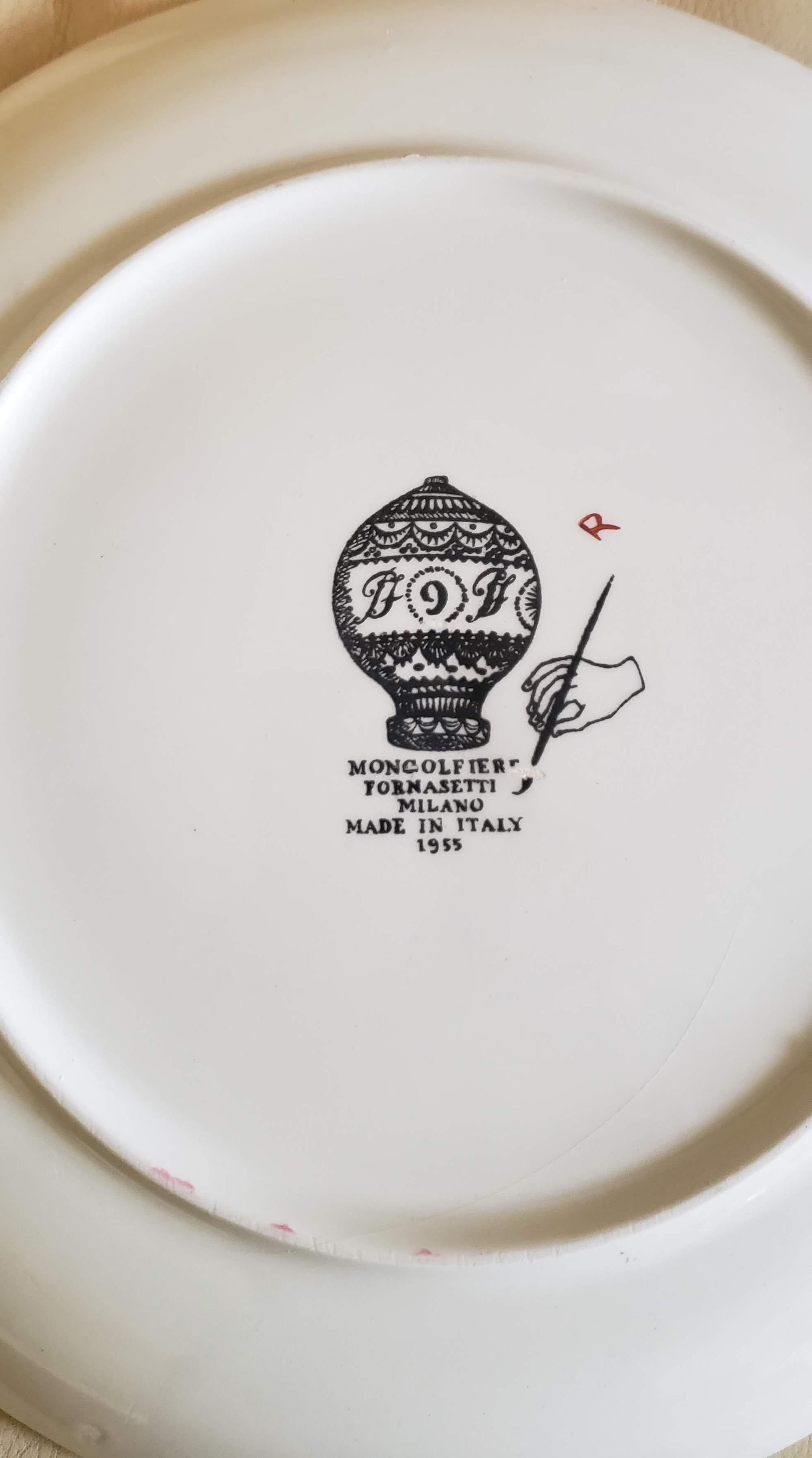 fornasetti mongolfiere