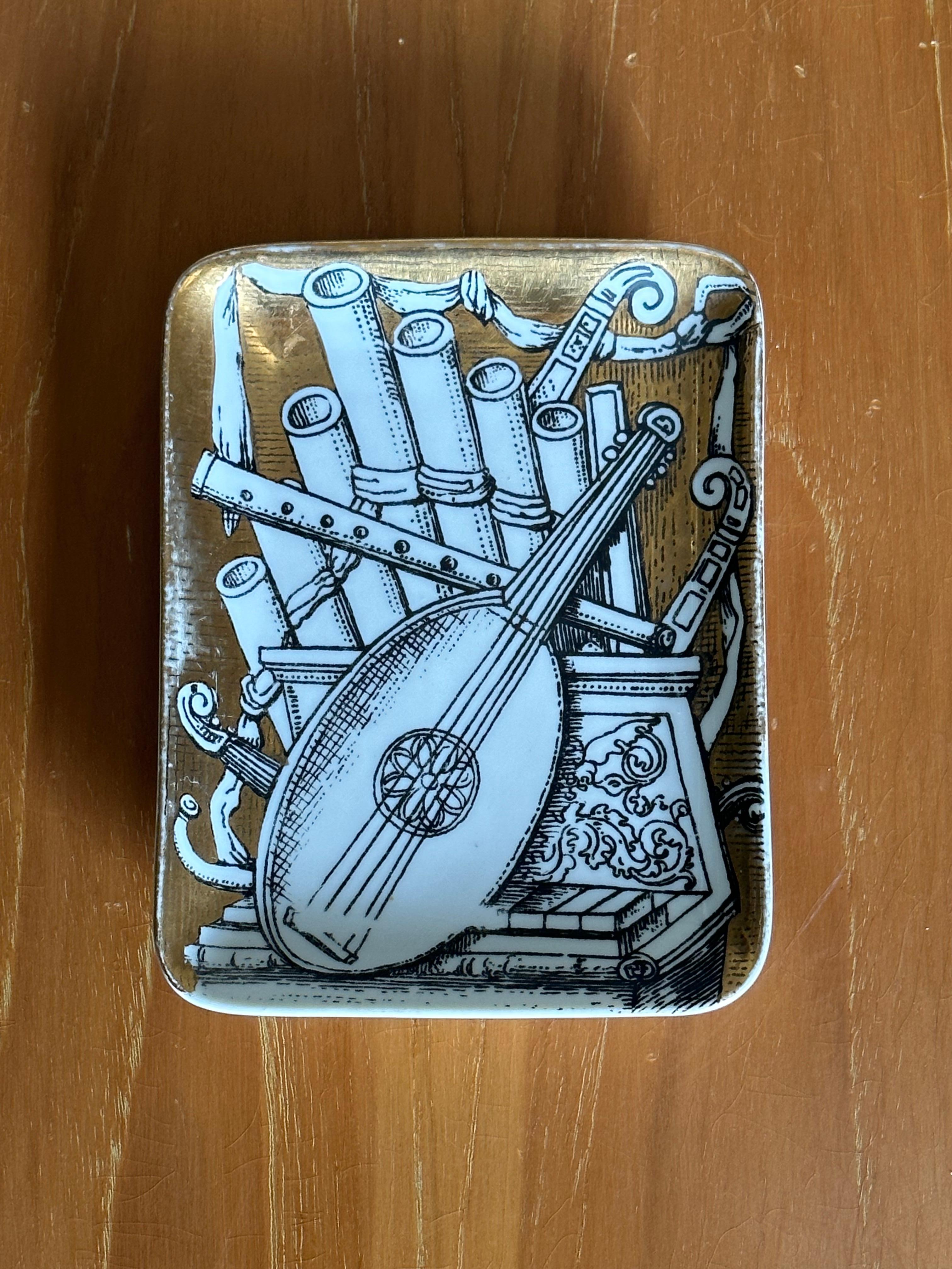 Vintage Piero Fornasetti Vide Poche or Trinket Dish
