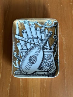 Vide-Poche ou plat à bijoux vintage Piero Fornasetti