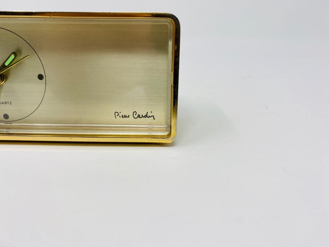 Vintage Pierre Cardin Alarm Clock In Good Condition In San Diego, CA