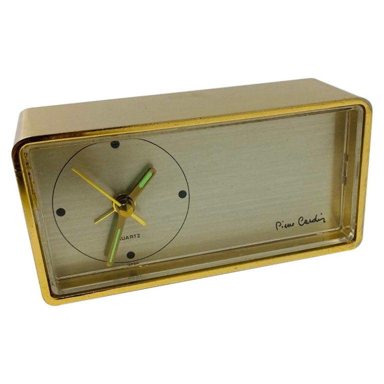 Vintage Pierre Cardin Alarm Clock at 1stDibs | pierre cruzel clock, pierre  cardin clock