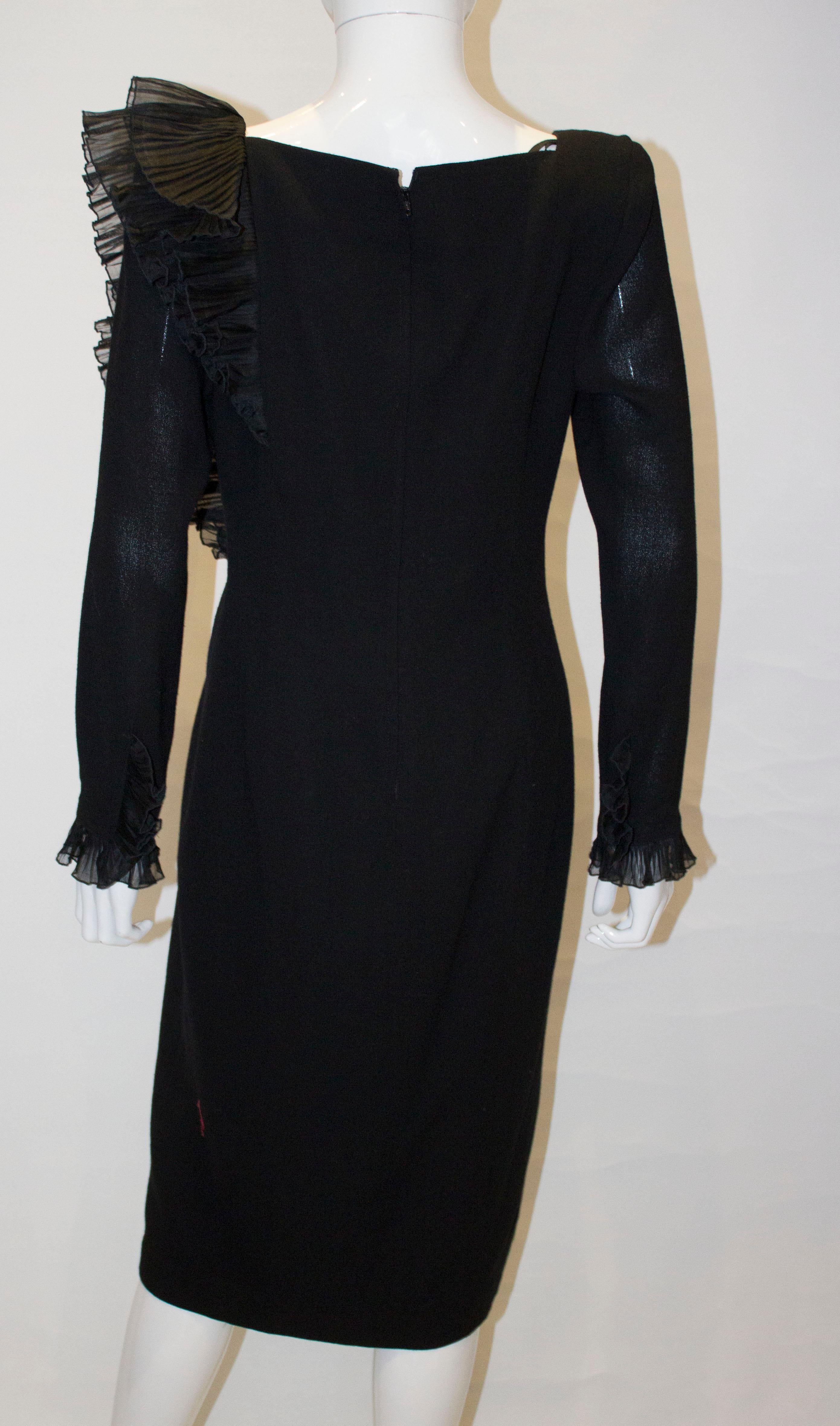 Vintage Pierre Cardin Cocktail Dress In Good Condition For Sale In London, GB