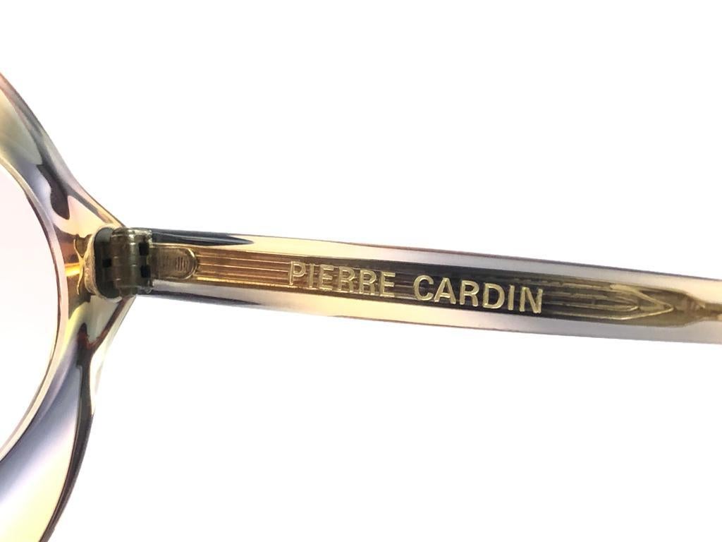 Pierre Cardin Kiss Mehrfarbig  Frankreich Rosa Lens-Sonnenbrille Medium Damen im Angebot