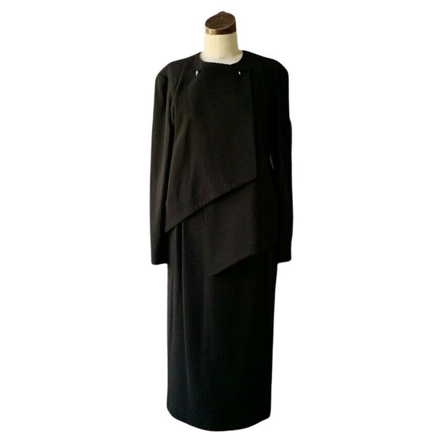 LOUIS FERAUD Couture Vintage Two-Pieces Skirt Suit - Chelsea Vintage Couture