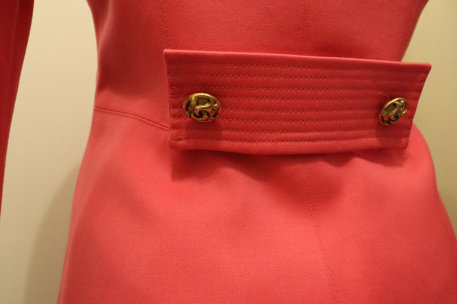 Vintage Pierre Cardin Pink Jacket For Sale 1