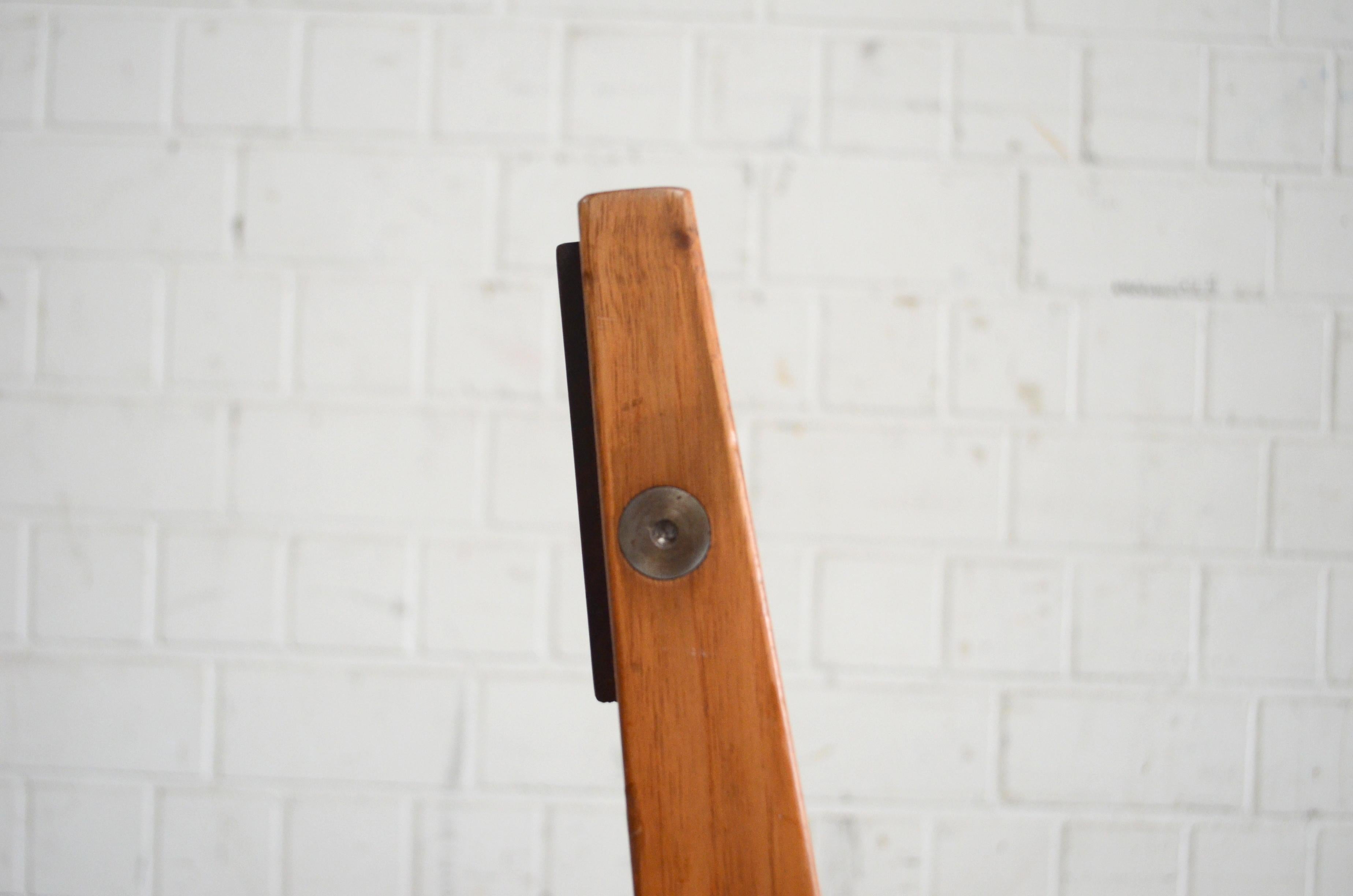 Chaise vintage Pierre Chapo modèle S24 en cuir de selle (début du siècle dernier) en vente 1