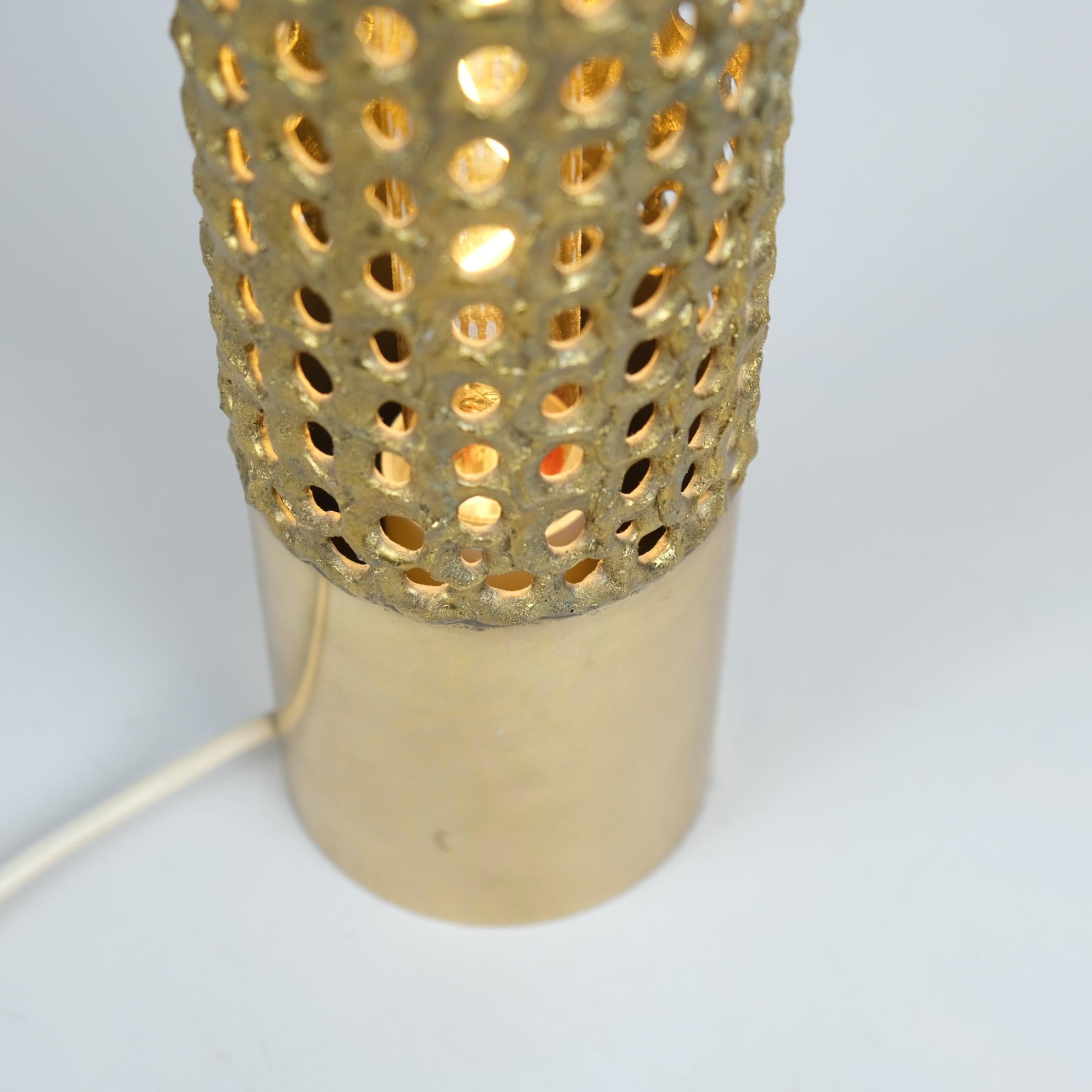 Lampe de table vintage Pierre Forssell en laiton, Skultuna Suède, années 1950 Bon état - En vente à Helsinki, FI