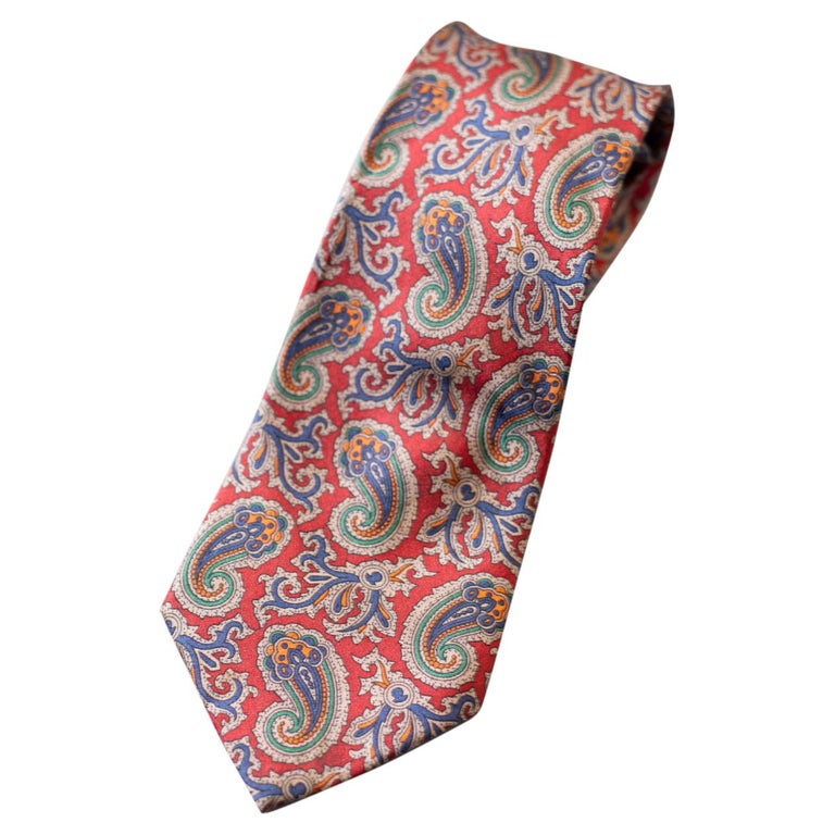Vintage Pierre Lorraine all-silk tie at 1stDibs