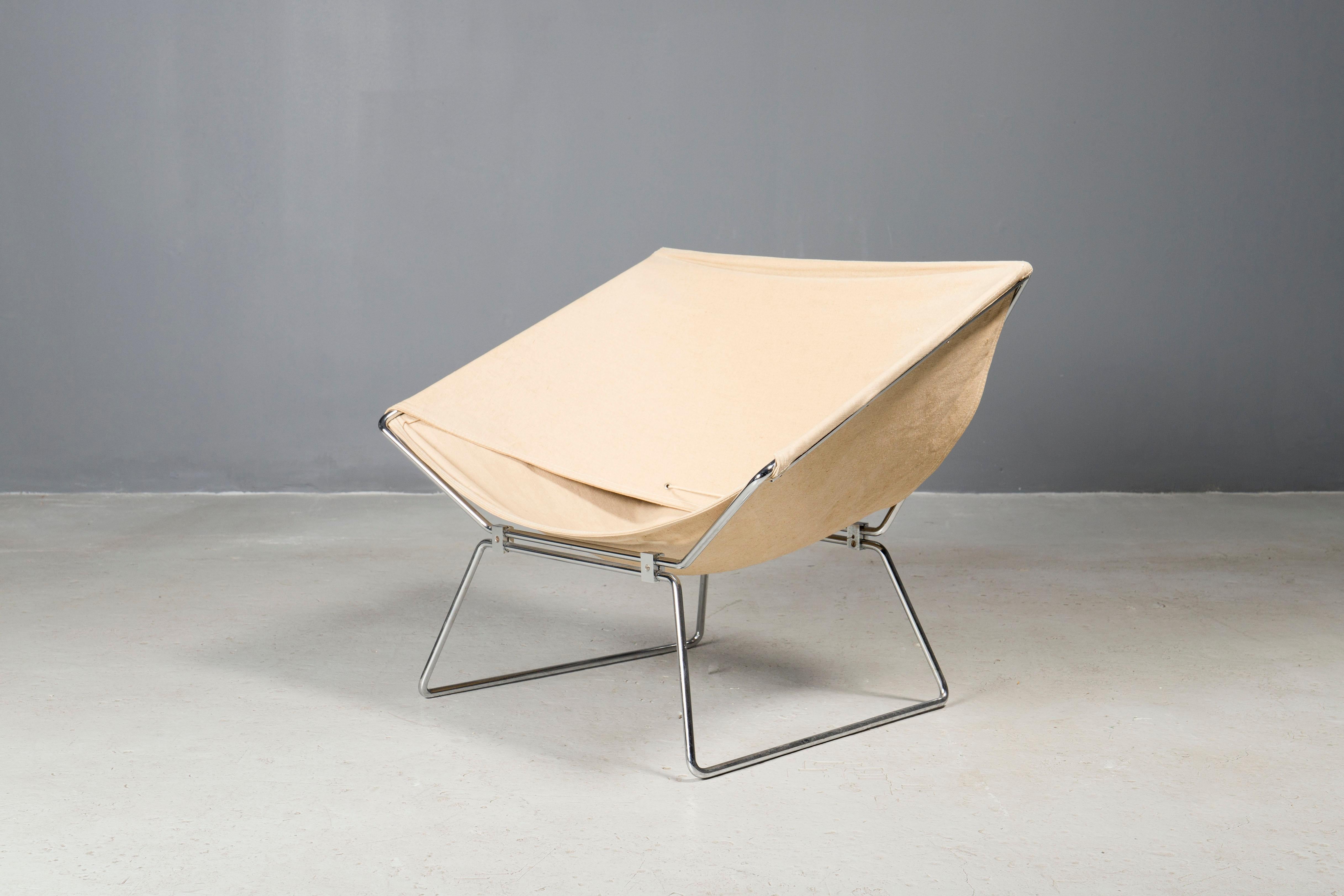 Chaise papillon AP14 vintage Pierre Paulin Bon état - En vente à New York, NY