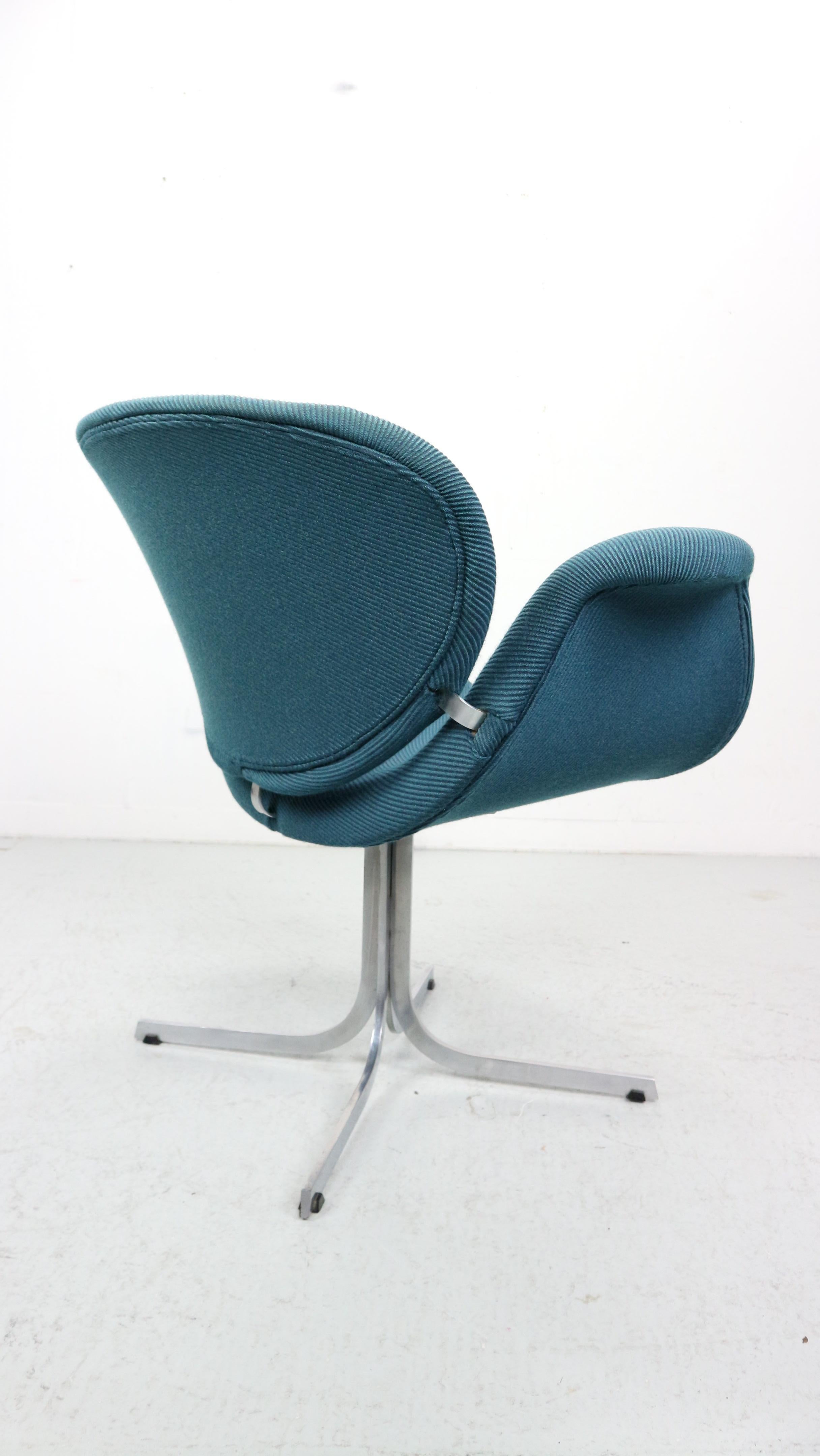 Dutch Vintage Pierre Paulin Tulip midi F549 chair 1960s by Artifort, Netherlands