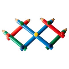 Armadio vintage Pierre Sala stile Memphis postmoderno, anni '80