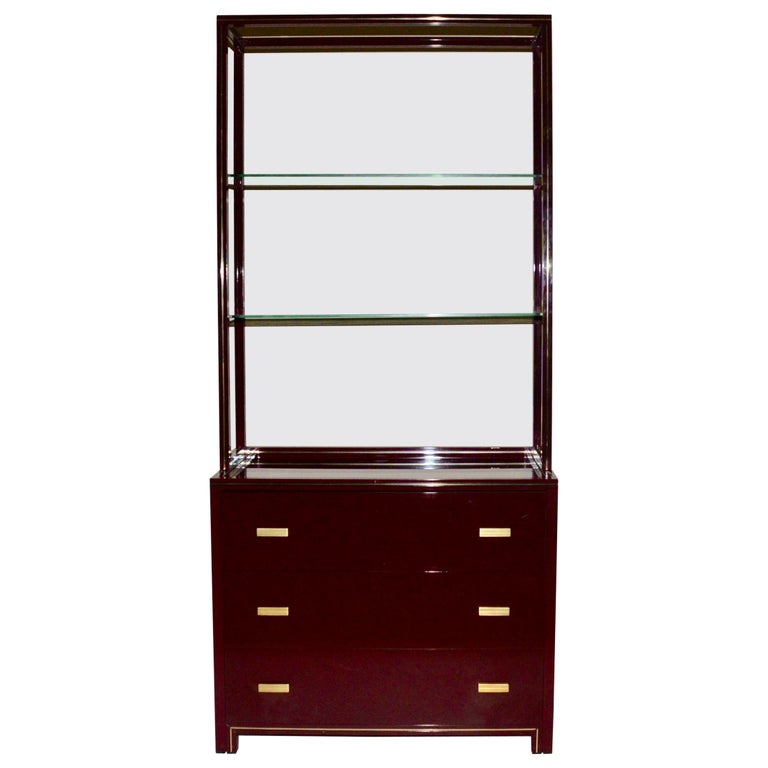 Vintage Pierre Vandel and Shelving Unit at 1stDibs