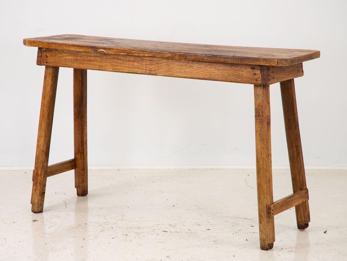 Vintage Pig Bench Console 4