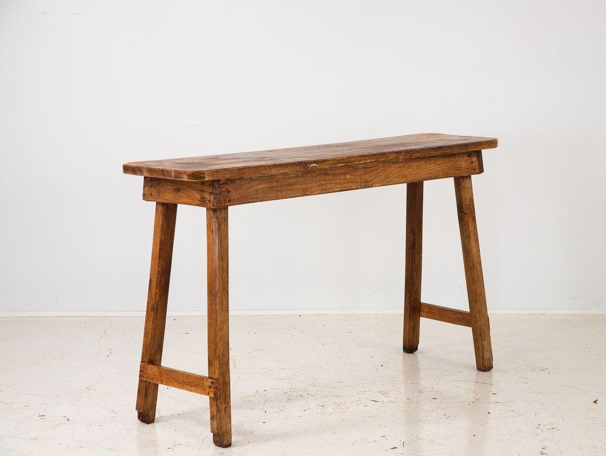 English Vintage Pig Bench Console