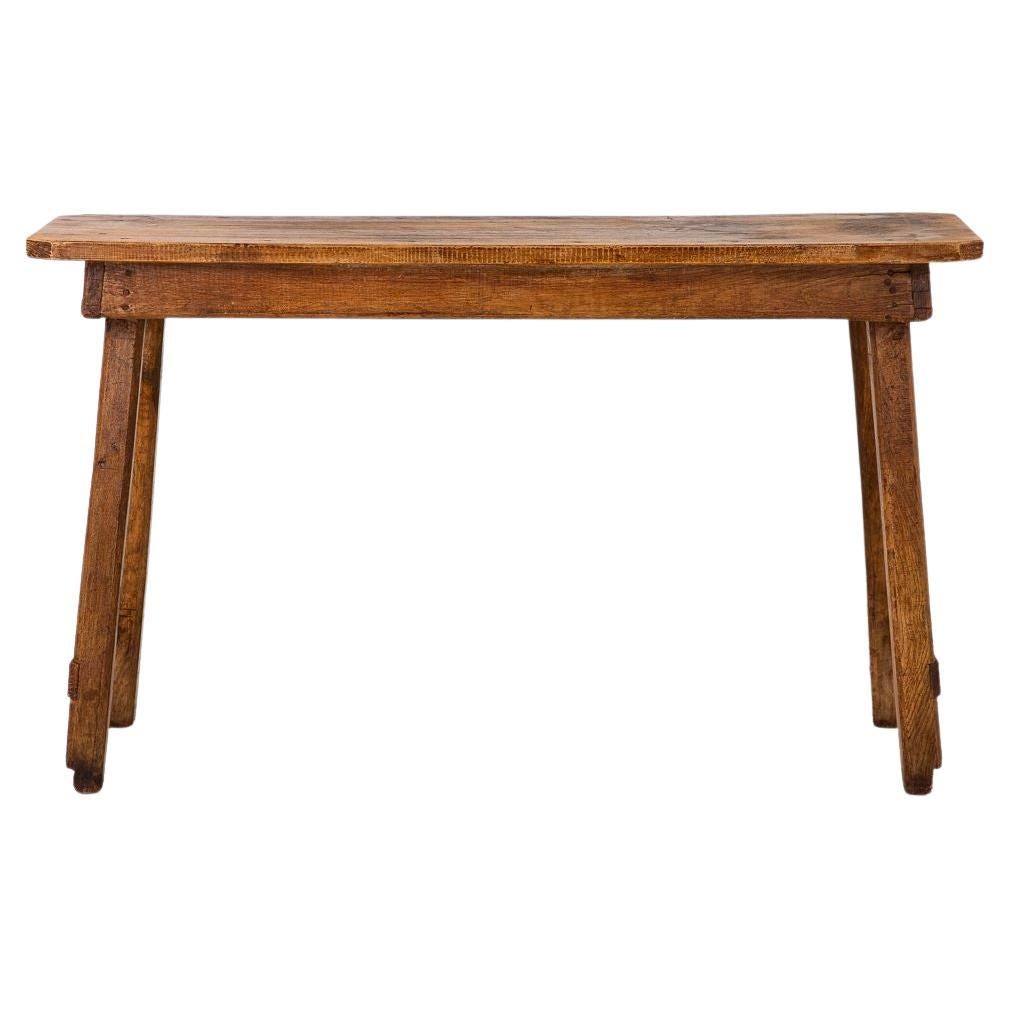 Vintage Pig Bench Console